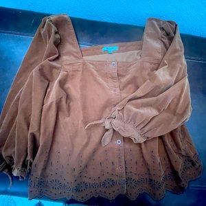 Madewell corduroy top